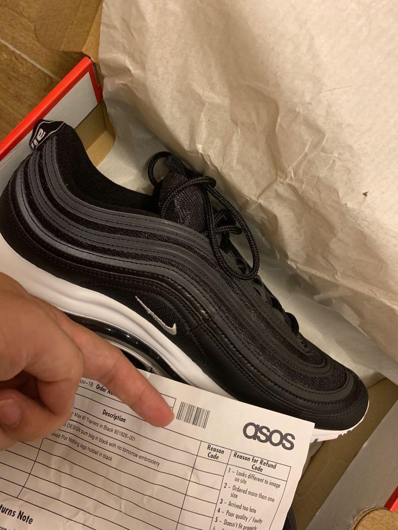 Undefeated Nike Air Max 97 OG Black HD review from