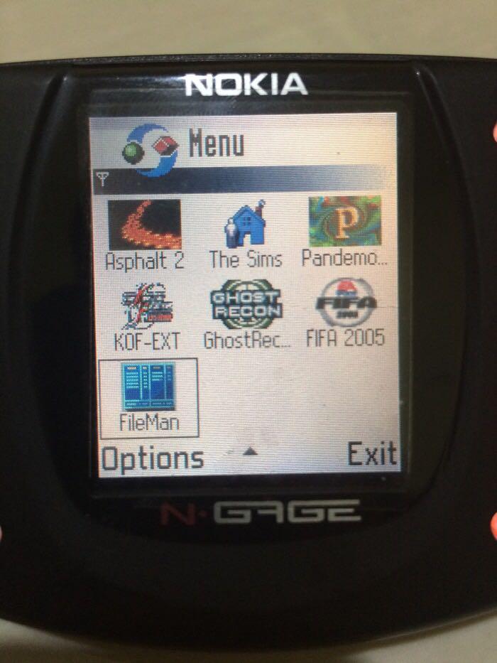 Nokia N Gage Klasik Ngage QD Memory Card MMC 1GB Full Games, Telepon