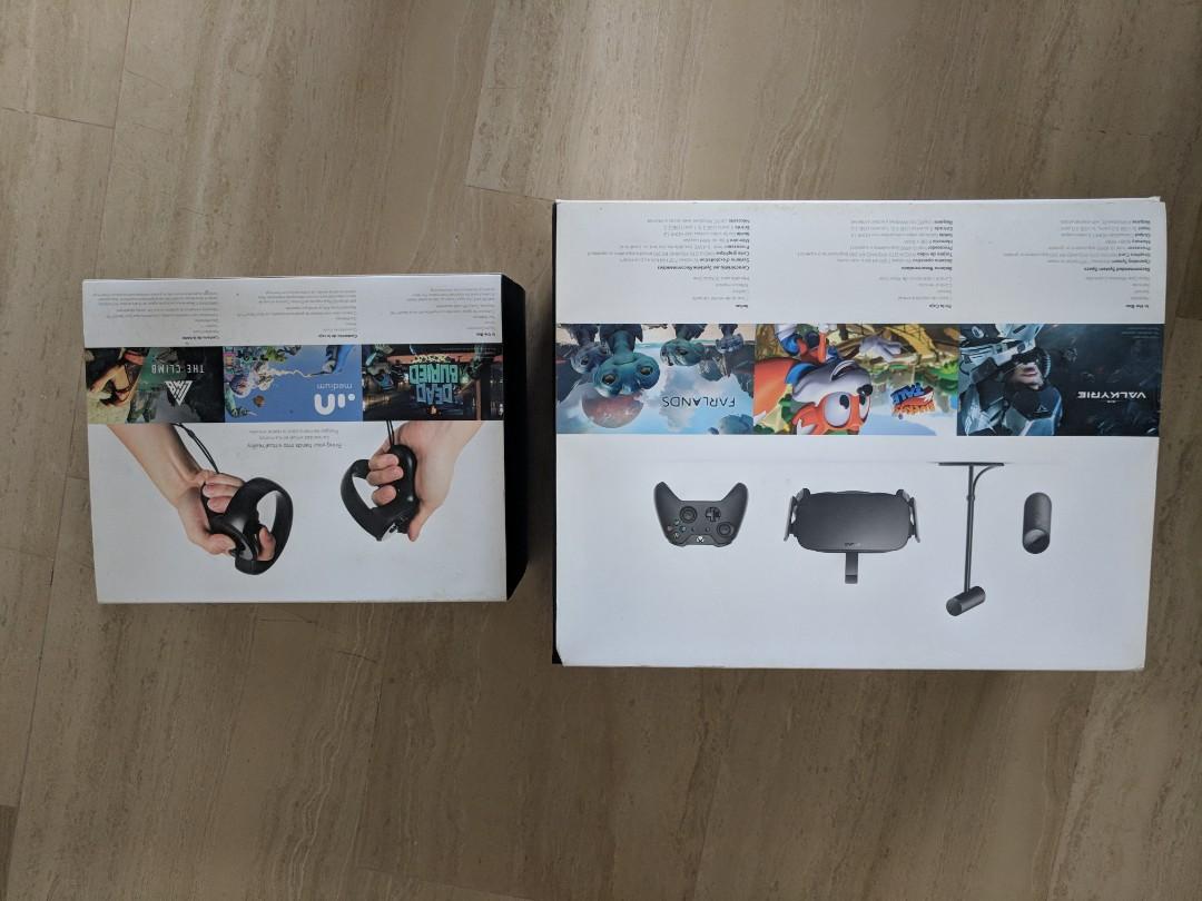Oculus Rift with touch controllers, Computers & Tech, Parts ...