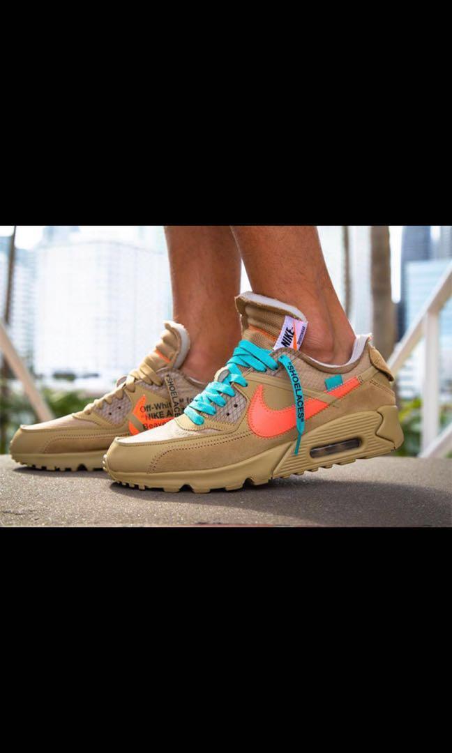 off white nike desert