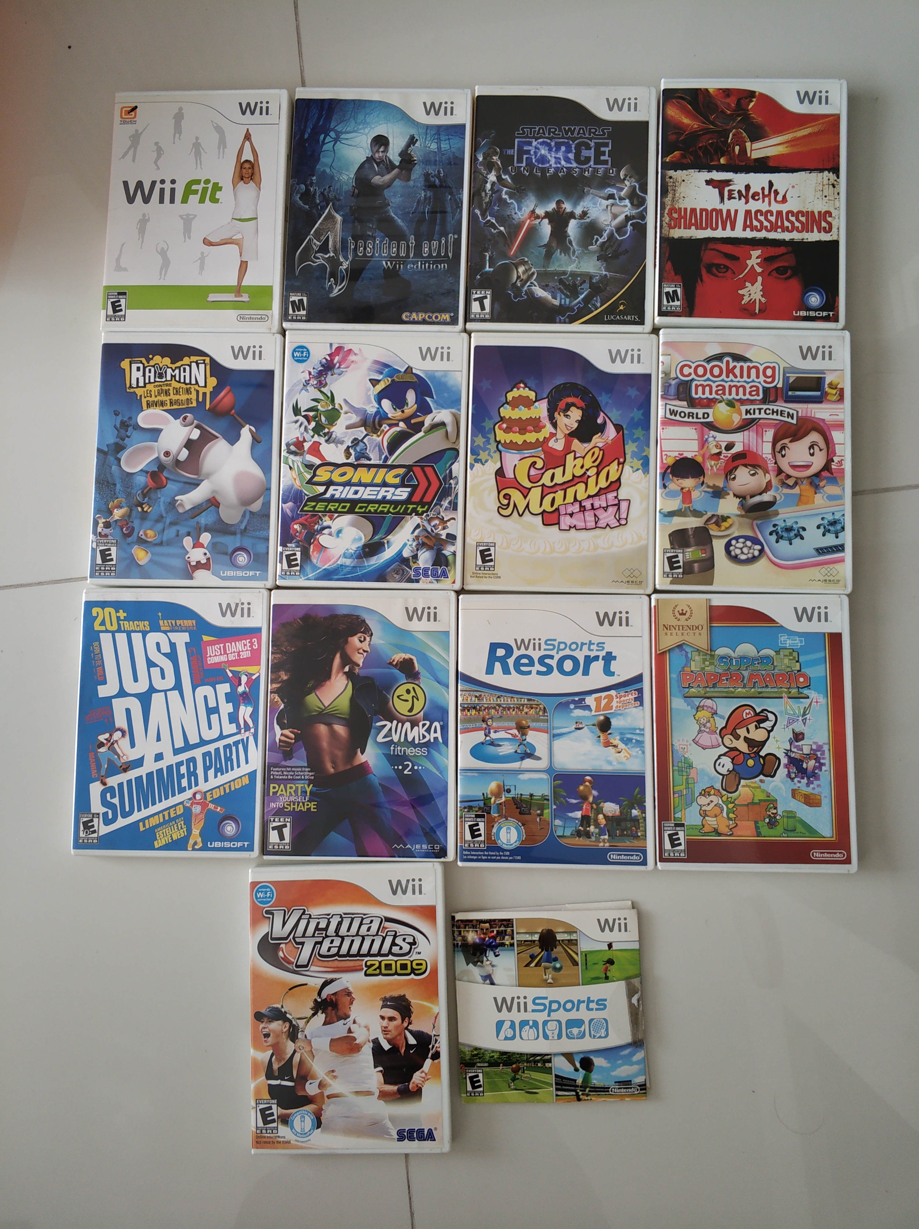 Buy old shop wii games