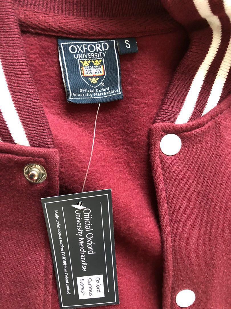 Oxford University Embroidered Varsity Jacket Women S Fashion