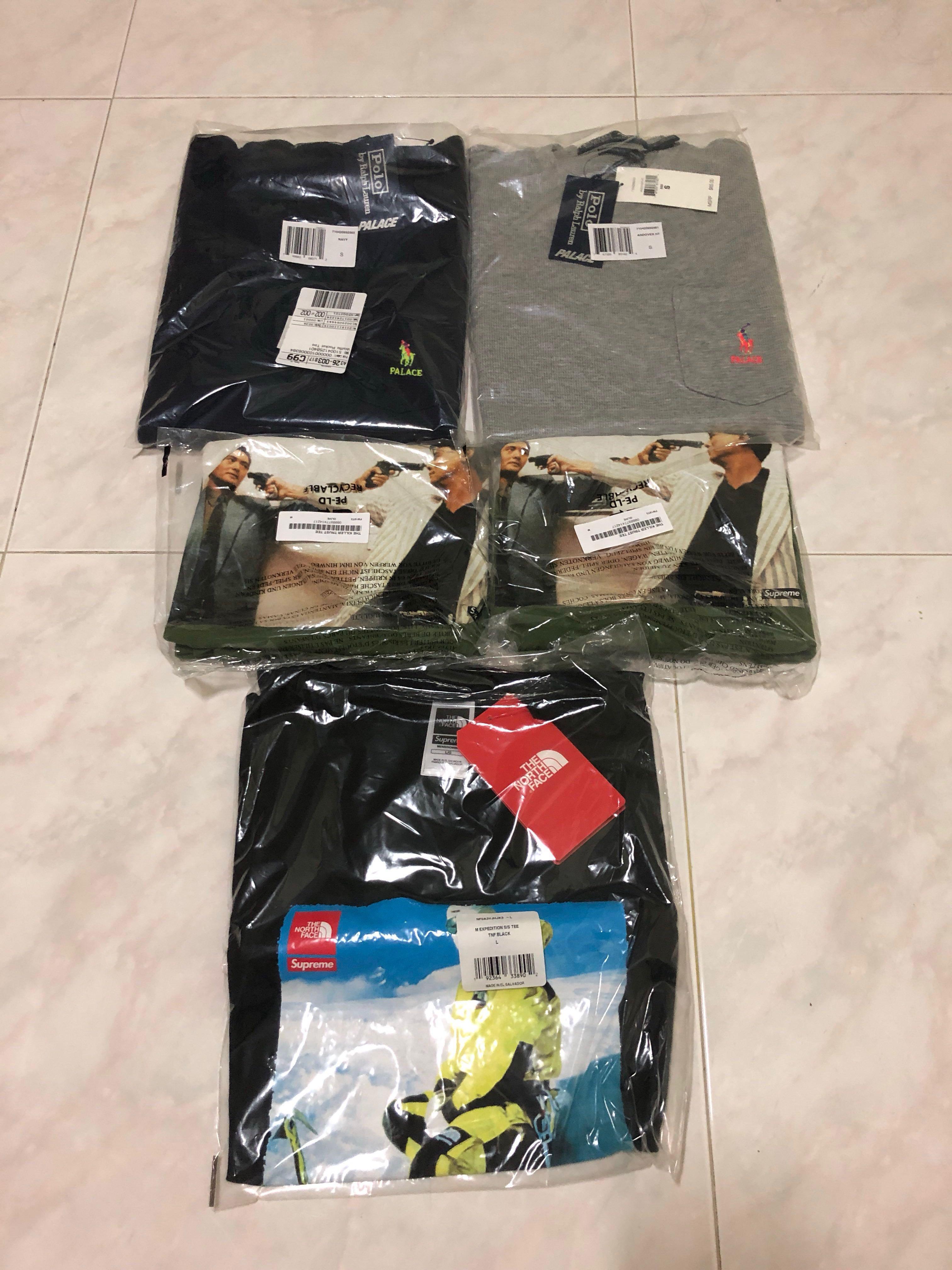 supreme waffle pocket tee