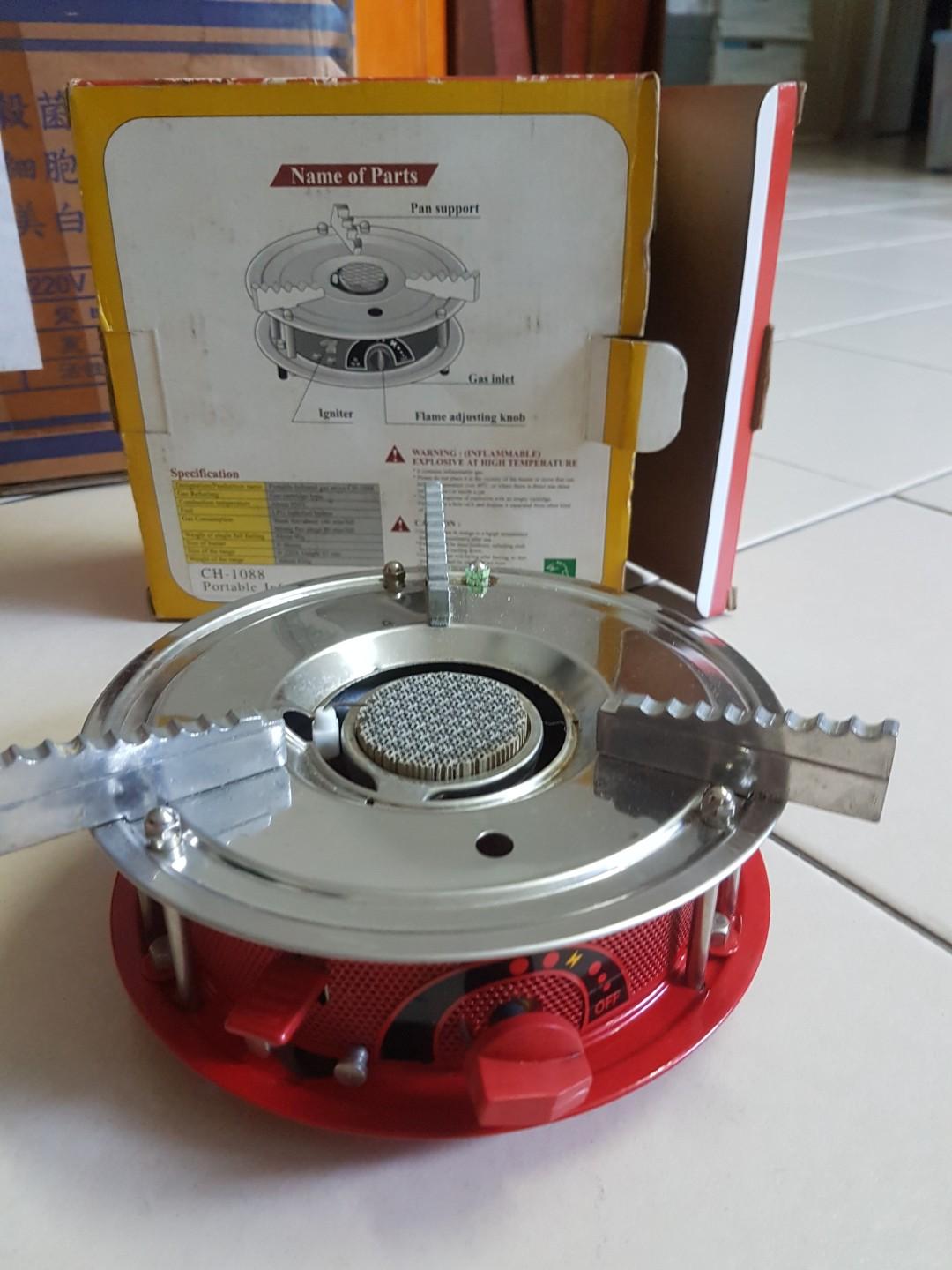 Portable Infrared Gas Stove Tv Home Appliances Kitchen Appliances Bbq Grills Hotpots On Carousell