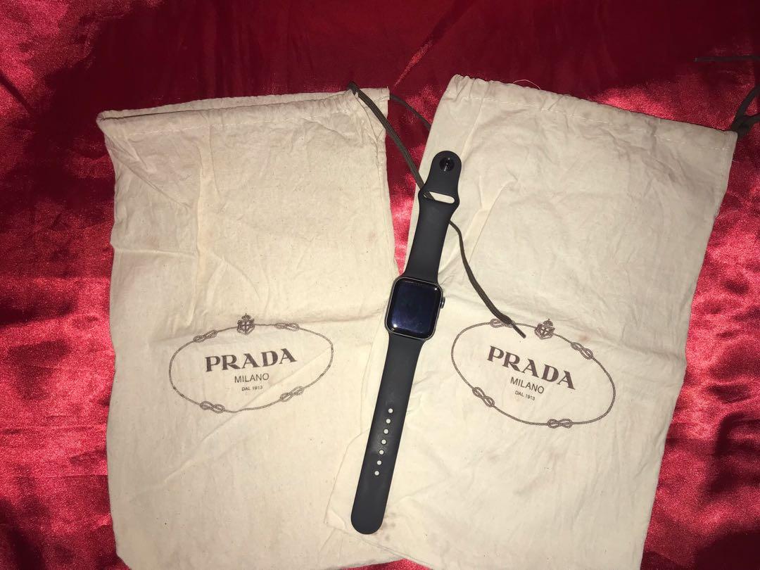 Prada shoe dust bag top