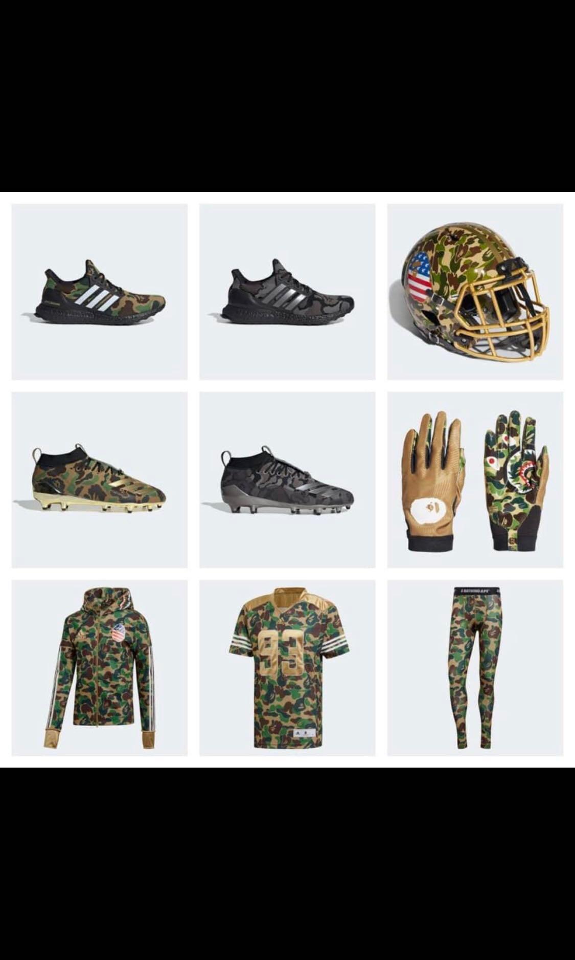 Pre-Order Bape x adidas collection, Men's Fashion, Footwear, Sneakers on  Carousell