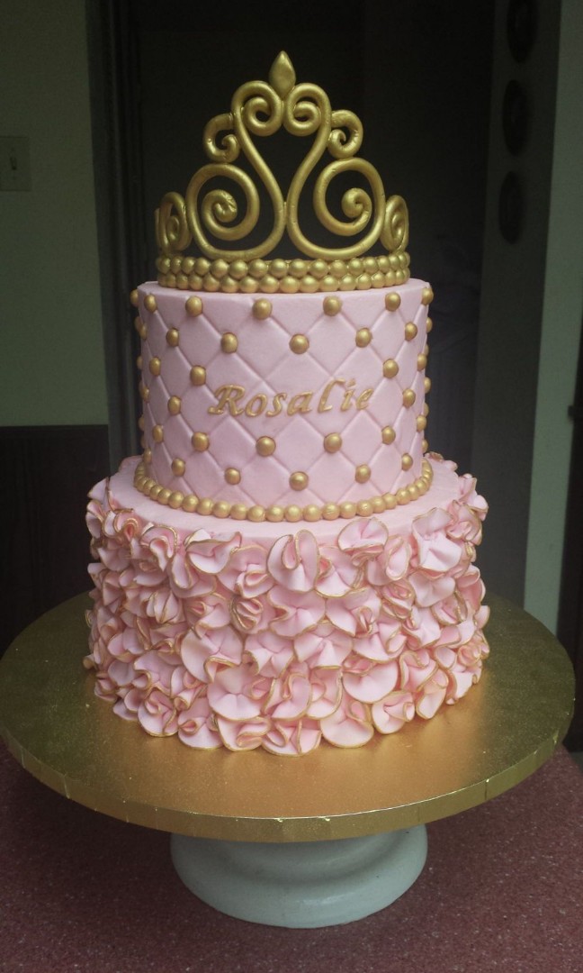 Princess 21st Birthday Cake Food Drinks Baked Goods On Carousell
