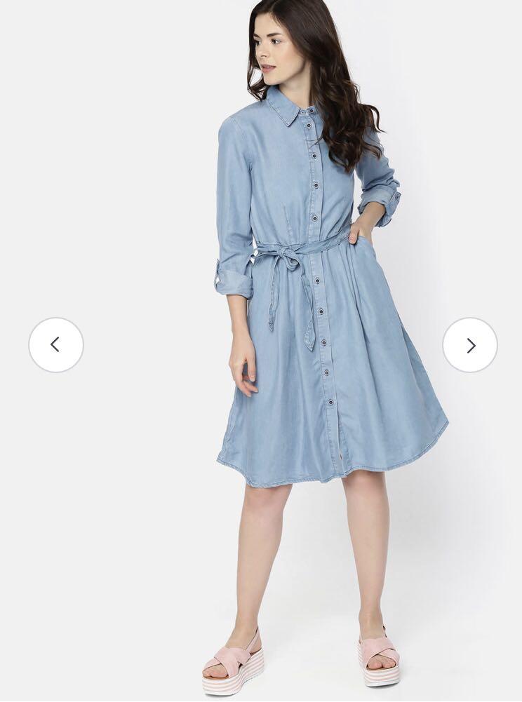 promod denim dress