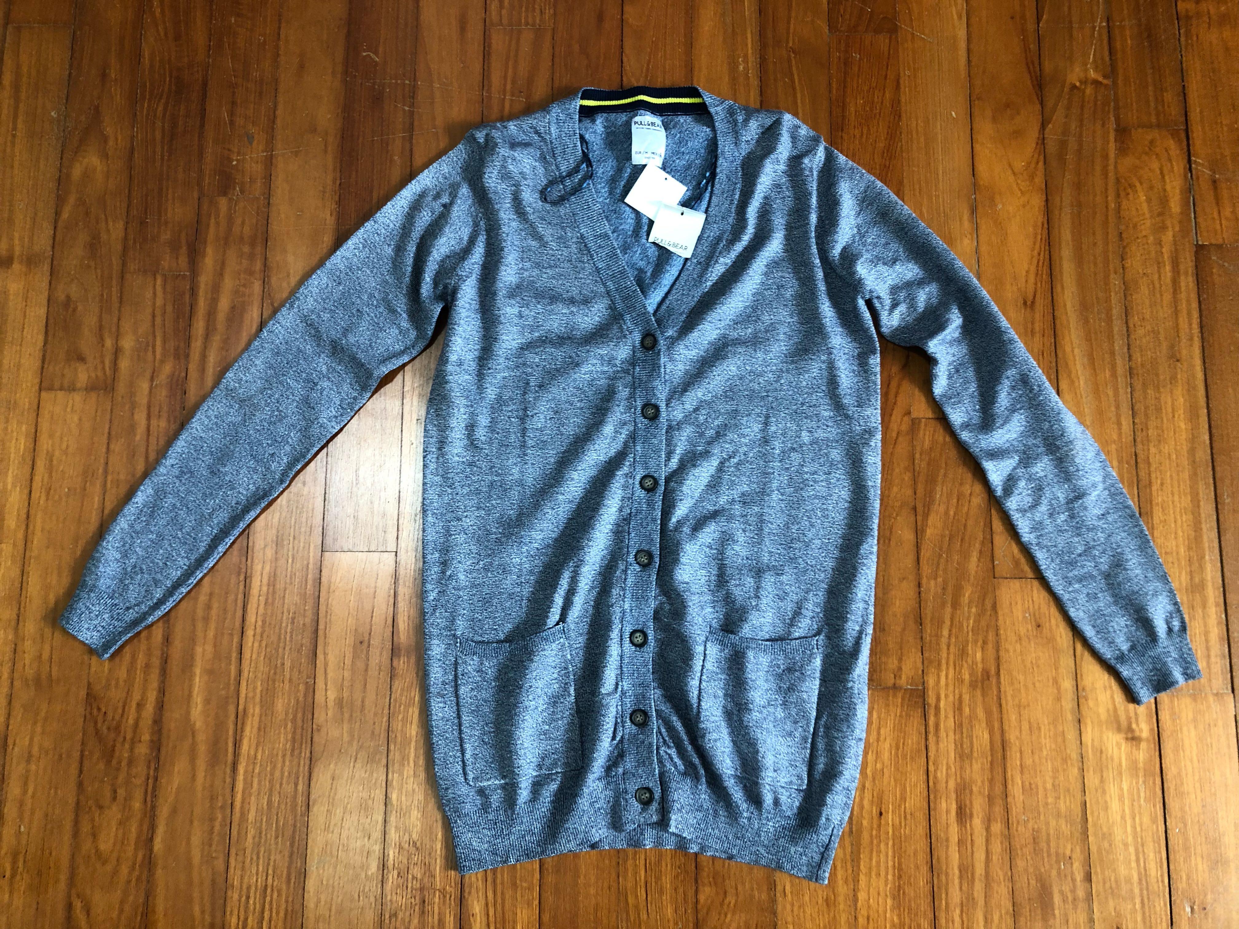 Pull and bear cardigan mens online