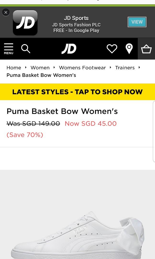 Puma cheap basket jd