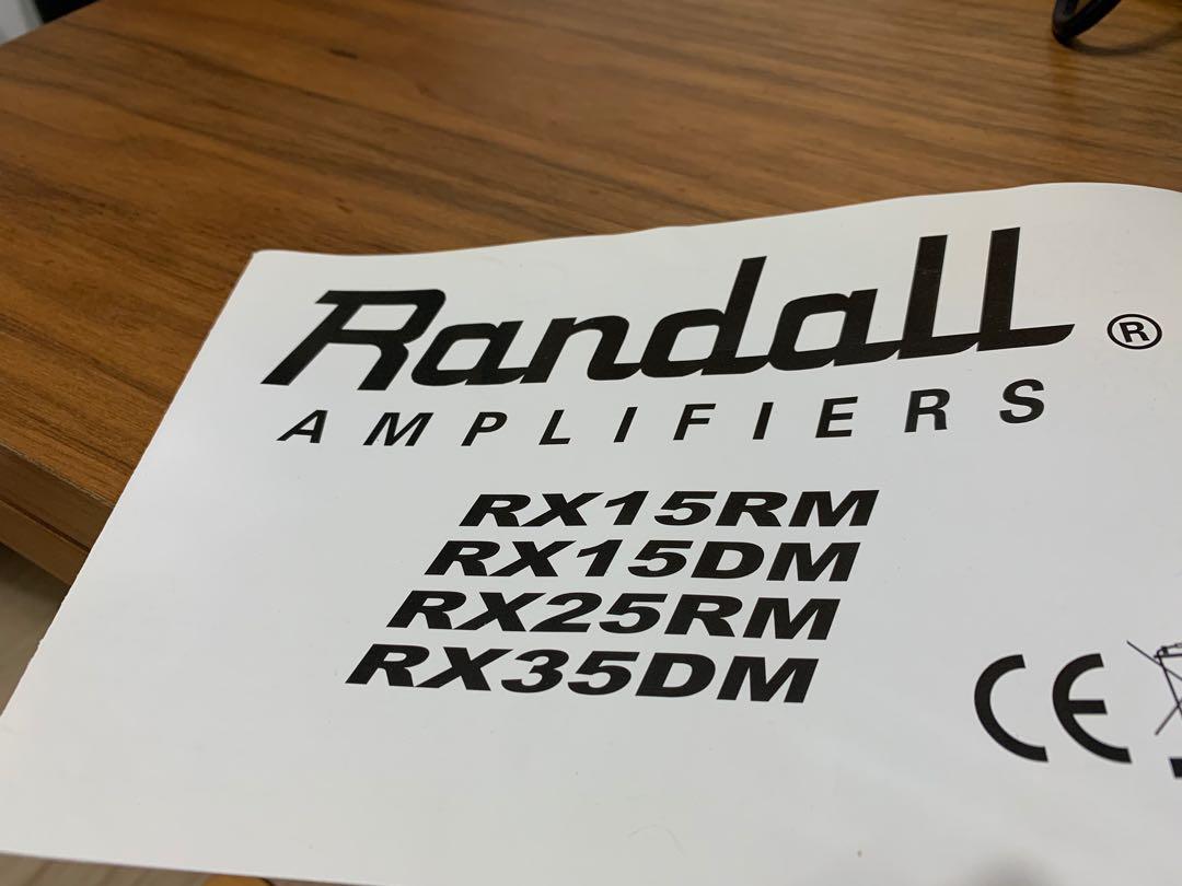 Randall amp rx15m （分類：樂器）位於 Hong Kong。 由 cycy1121 提交（商品編號 212936708，圖片 2）。簡介： 。