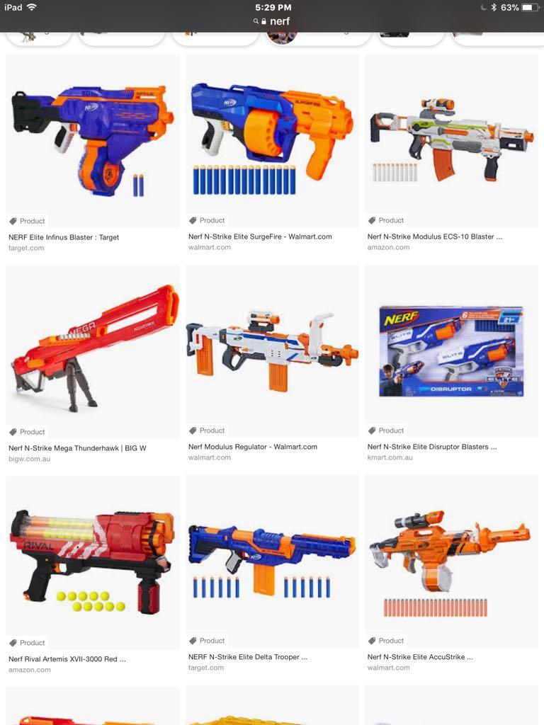 nerf infinus walmart