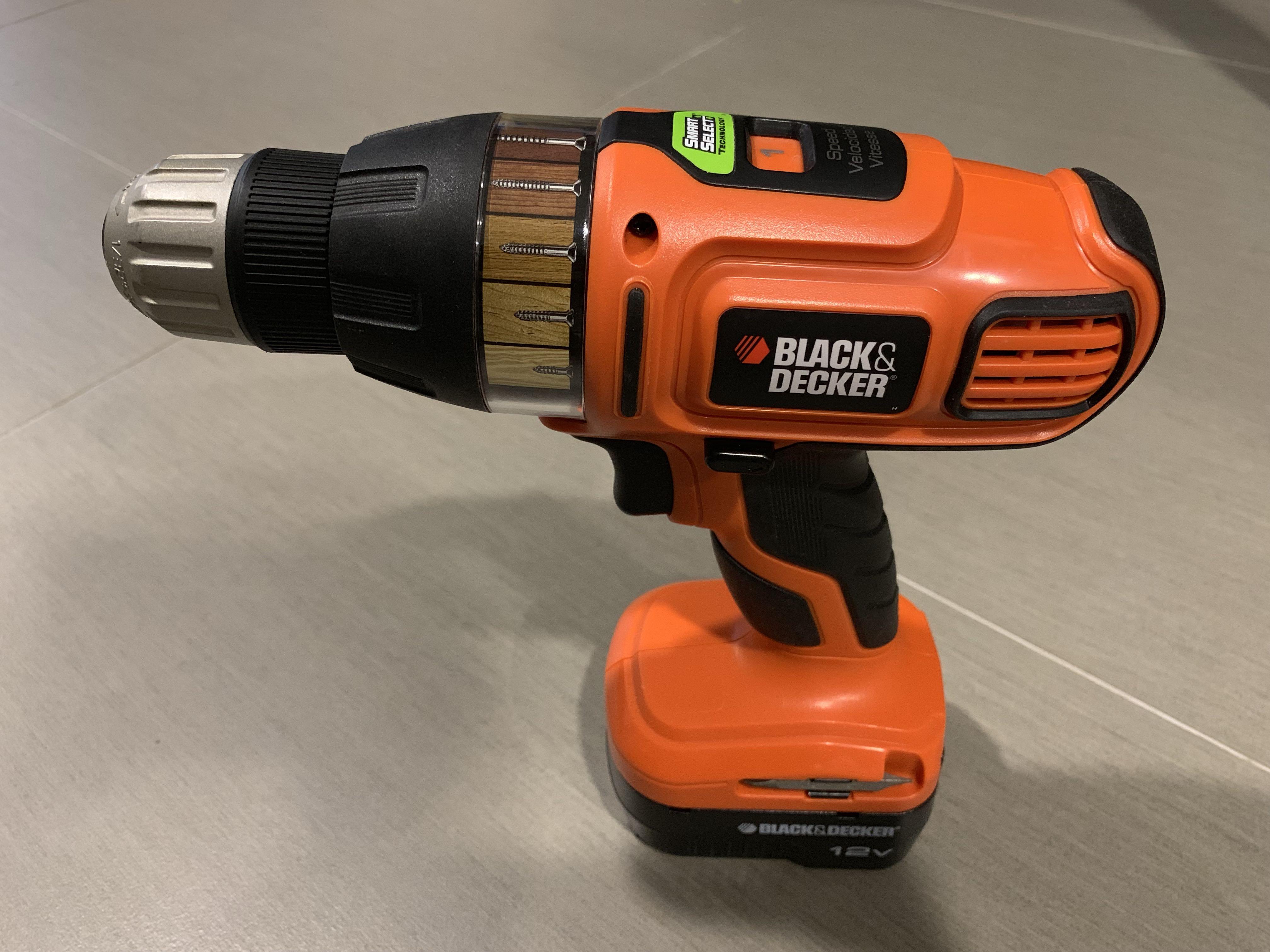 [RENT] Black & Decker Cordless Drill, Furniture & Home Living, Home Improvement & Organisation