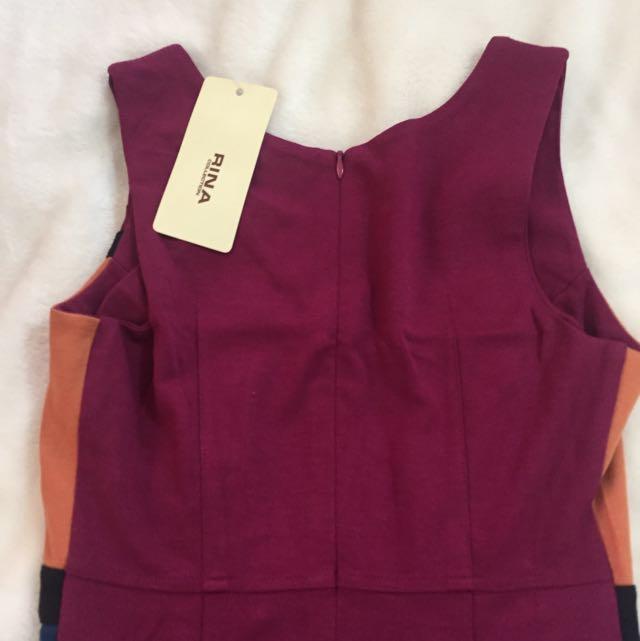 Rina Long Dress (Category: Dresses) located in Mandaluyong City. Submitted by authenteecity (Listing ID 91136549, Image 3). Description: New with tag.