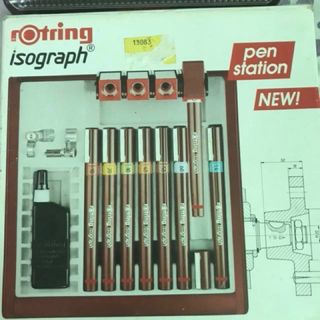 Rotring Isograph Pen Station Set Hobbies Toys Stationary Craft Craft Supplies Tools On Carousell Check out our full rotring range. carousell
