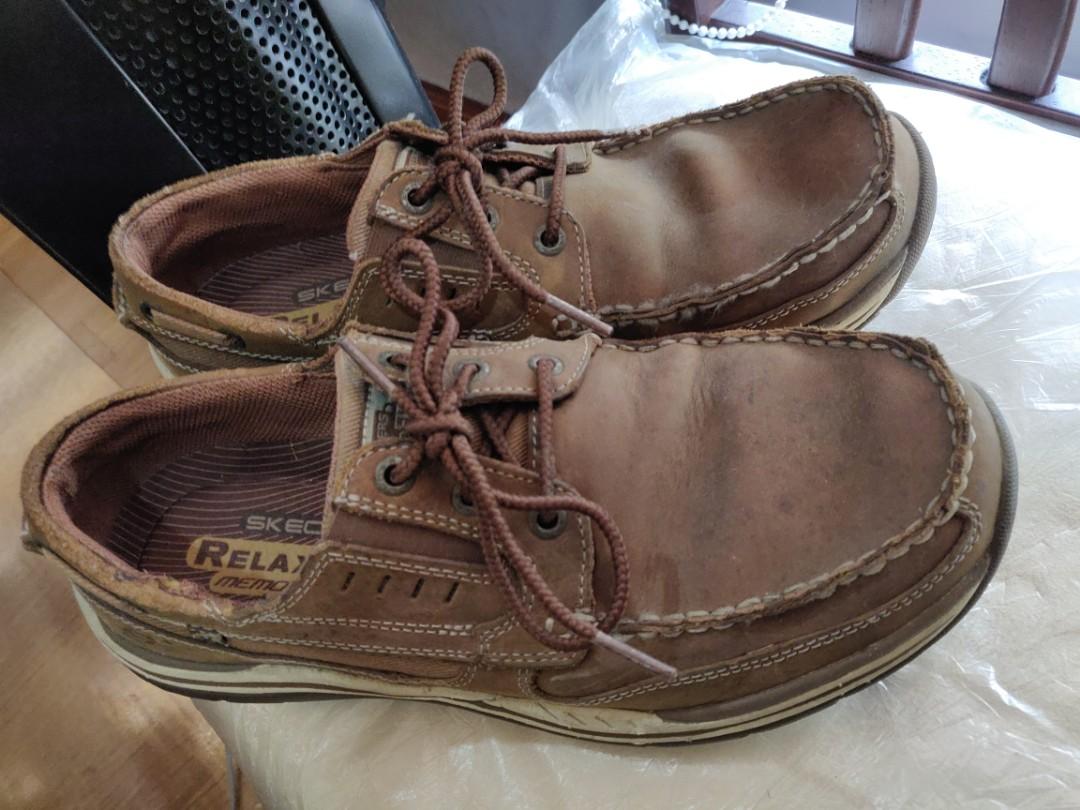 skechers boat shoes mens