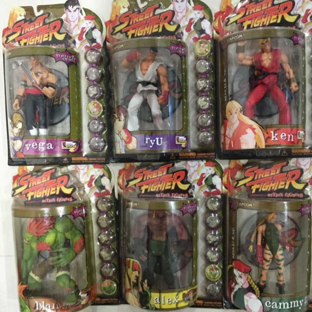 Street Fighter Action Figures Round One, Hobbies & Toys, Toys & Games