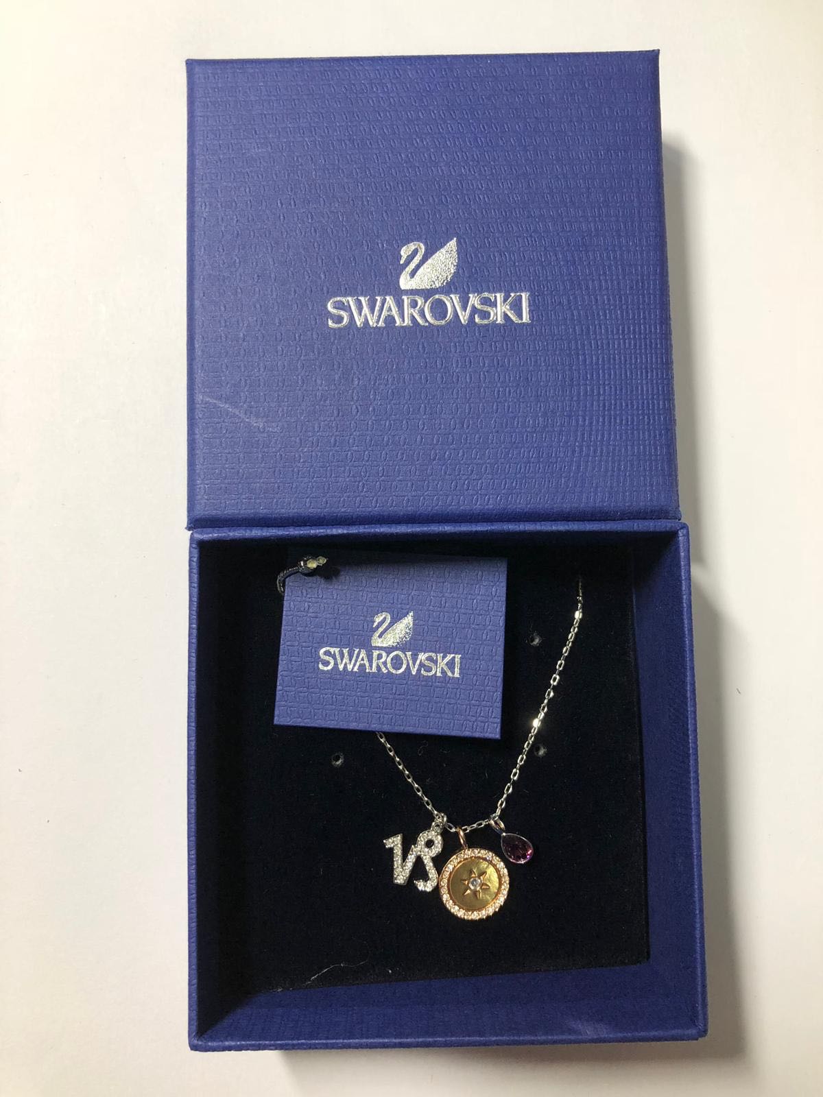 Swarovski Zodiac Pendant Women s Fashion Jewelry Organisers