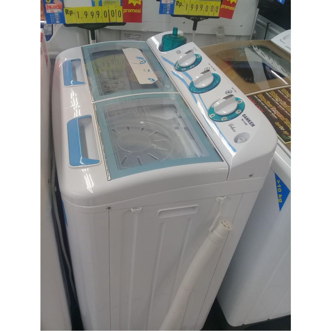 Tanpa Dp Tanpa Bunga Kredit Mesin Cuci Sanken 2 Tabung Tw 1122 Elektronik Lainnya Di Carousell