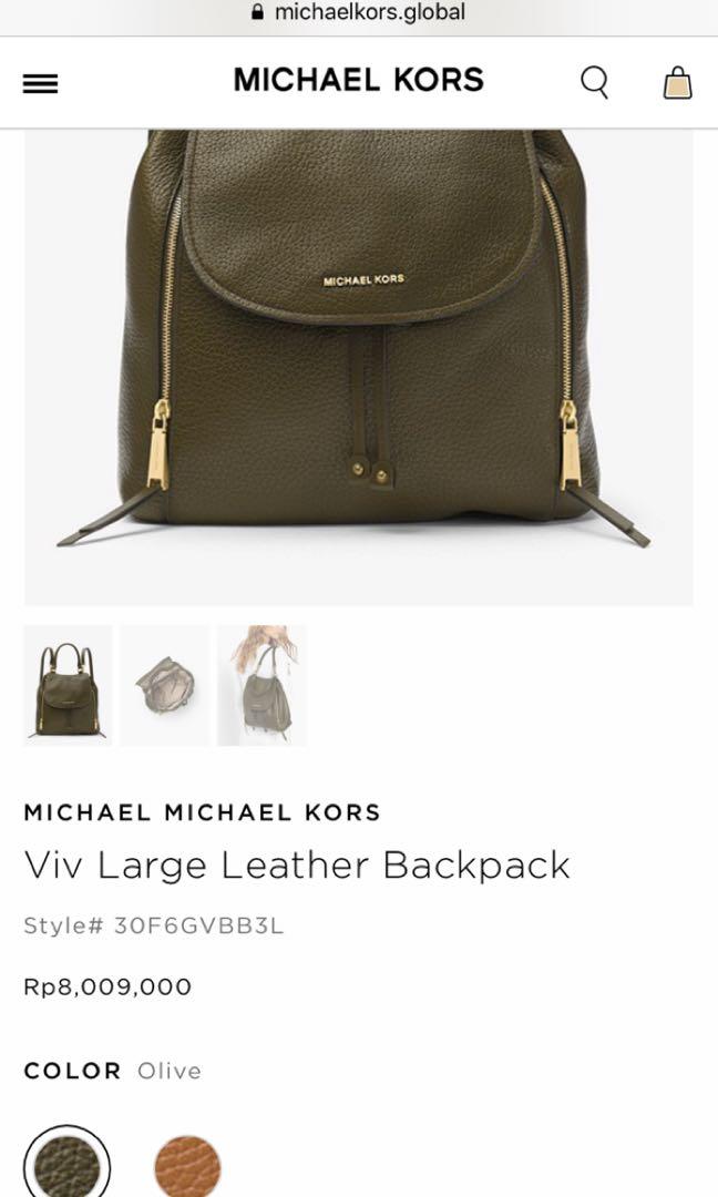 Tas michael kors viv authentic, Barang 