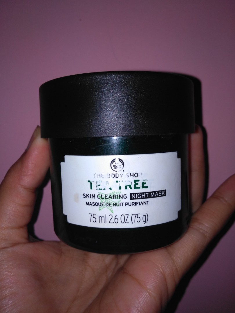 The Body Shop Tea Tree Sleeping Mask, Health & Beauty, Skin, Bath
