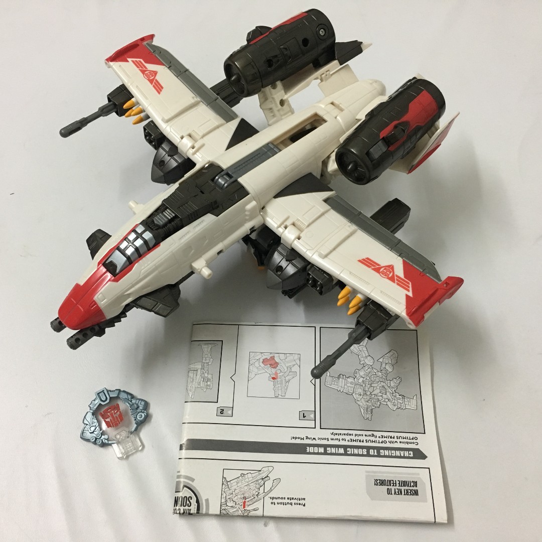 Transformers Cybertron Wing Saber / Galaxy Force Sonic Bomber For