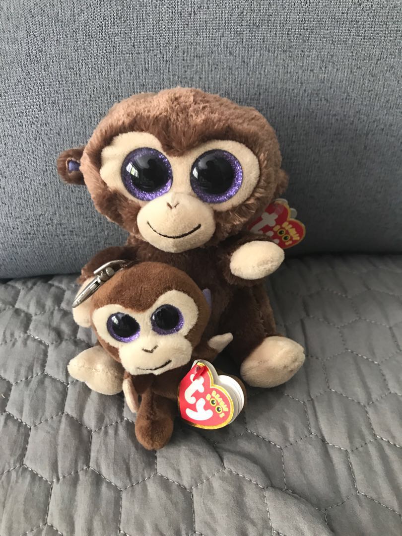 Ty beanie discount boo coconut monkey