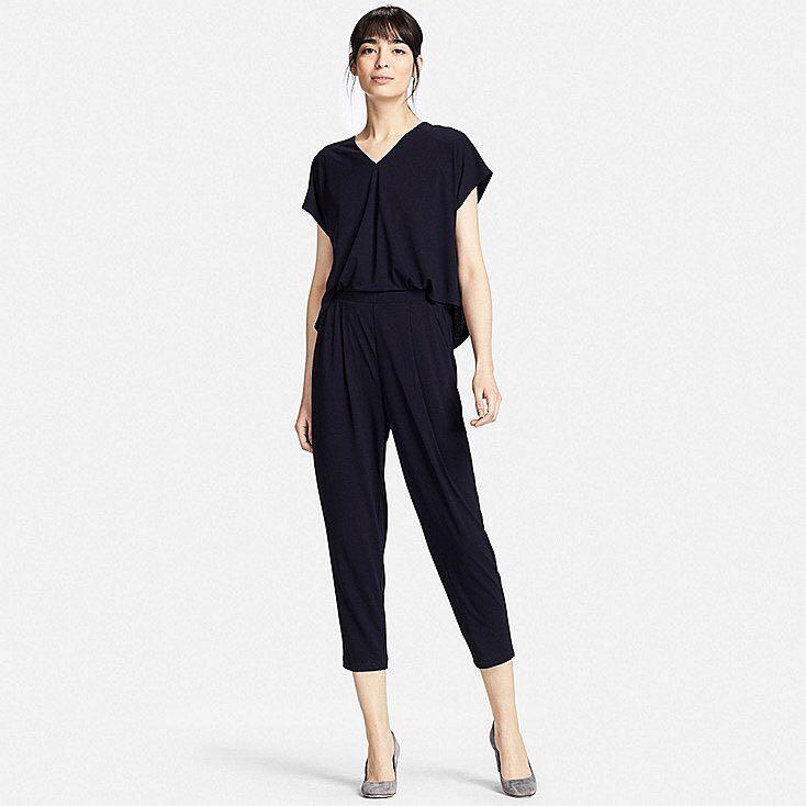 Uniqlo jersey jumpsuit clearance