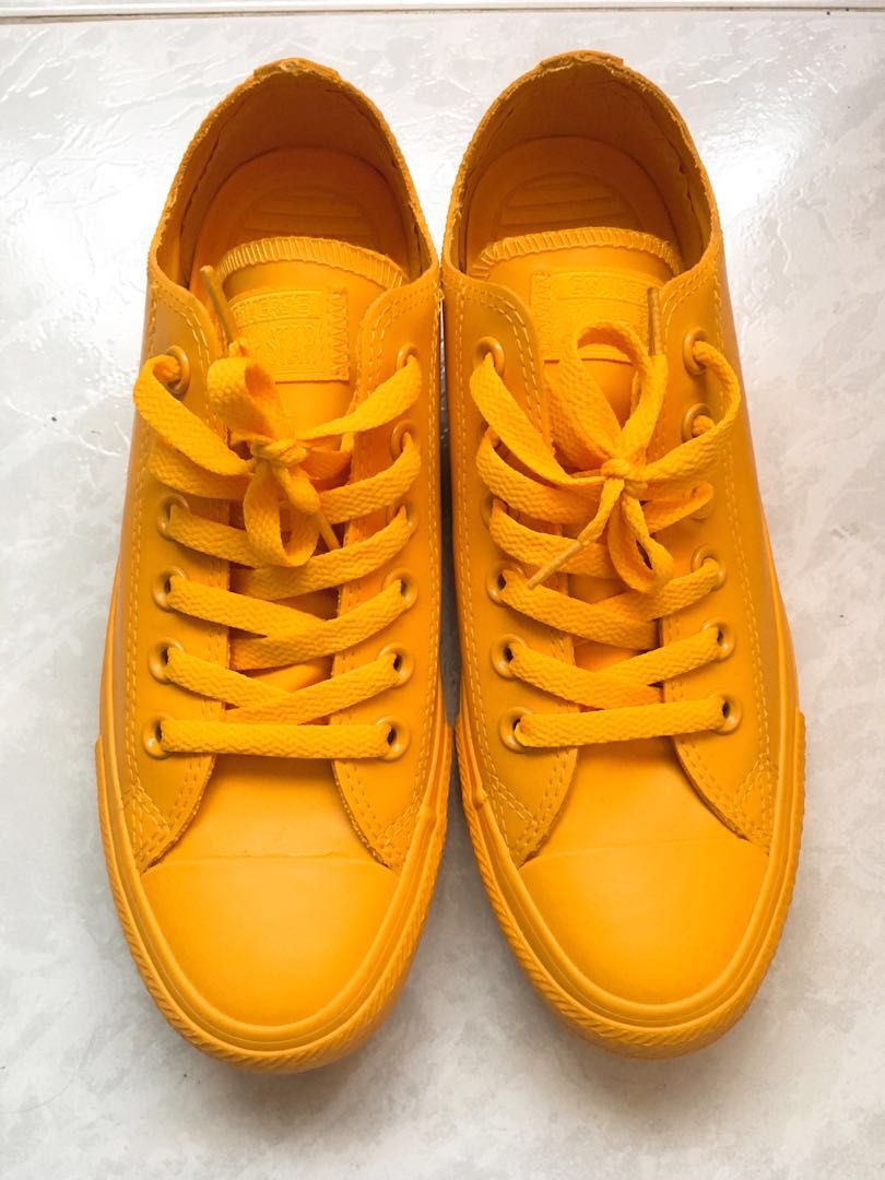 yellow converse shoes womens