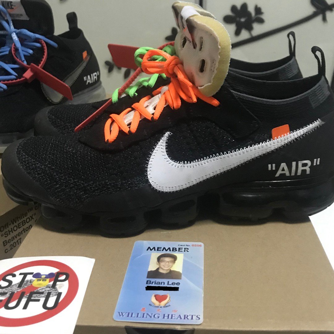 US11 OW Vapormax OG, Men's Fashion, Footwear, Sneakers on Carousell