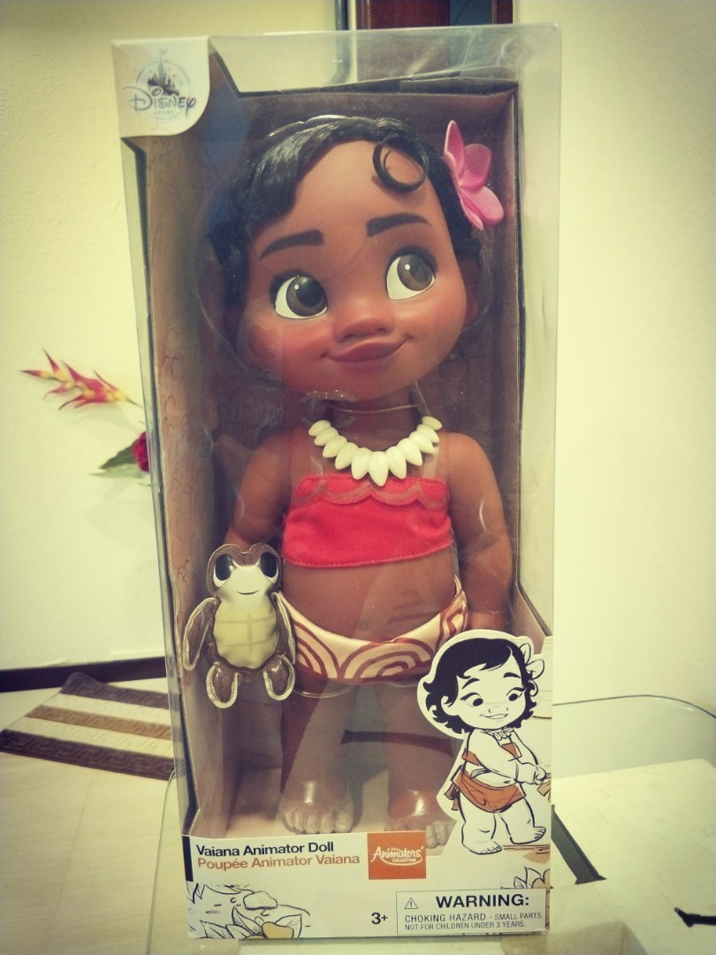 vaiana animator doll