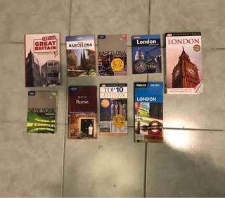 Various Travel Books/Guides