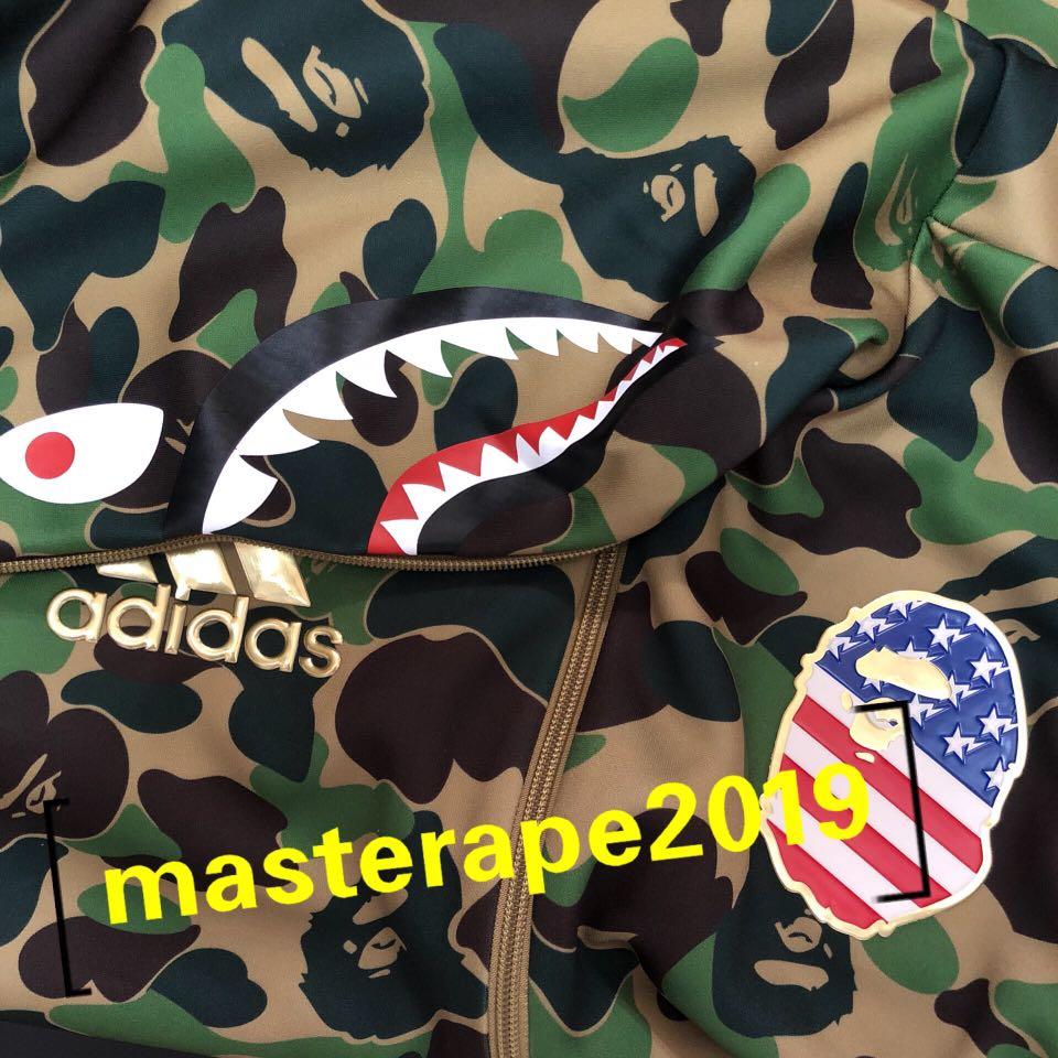 A Bathing Ape Bape X Adidas Shark Hoodie Super Bowl Football