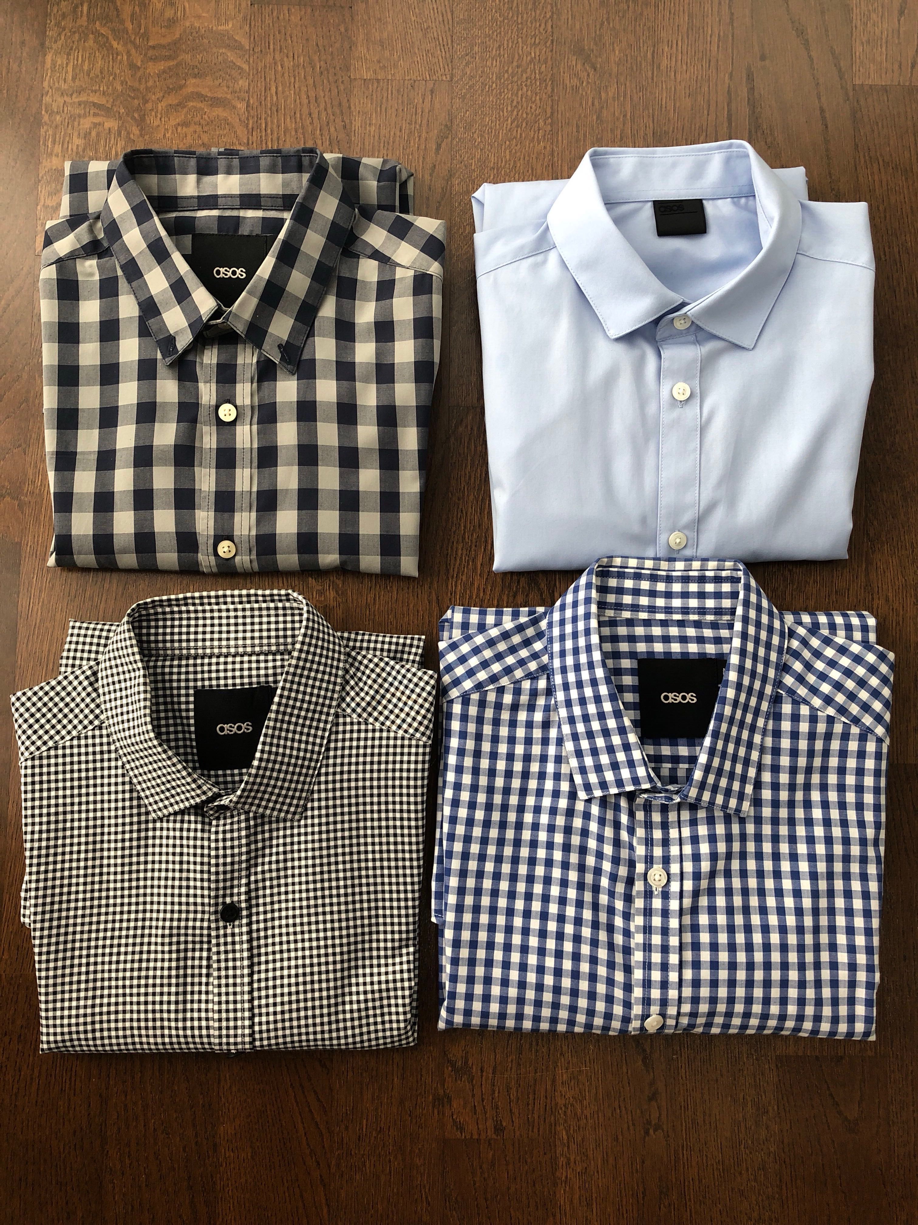 asos work shirts