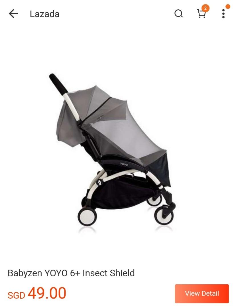 Babyzen Yoyo 6 Mosquito Net Insect Shield Babies Kids Going Out Strollers on Carousell