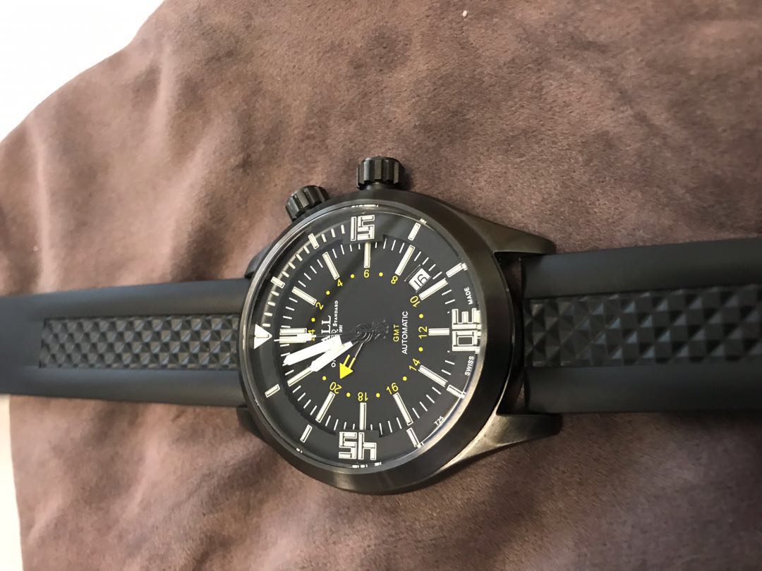 Ball Engineer Master II Divers GMT Black DLC Men s Fashion