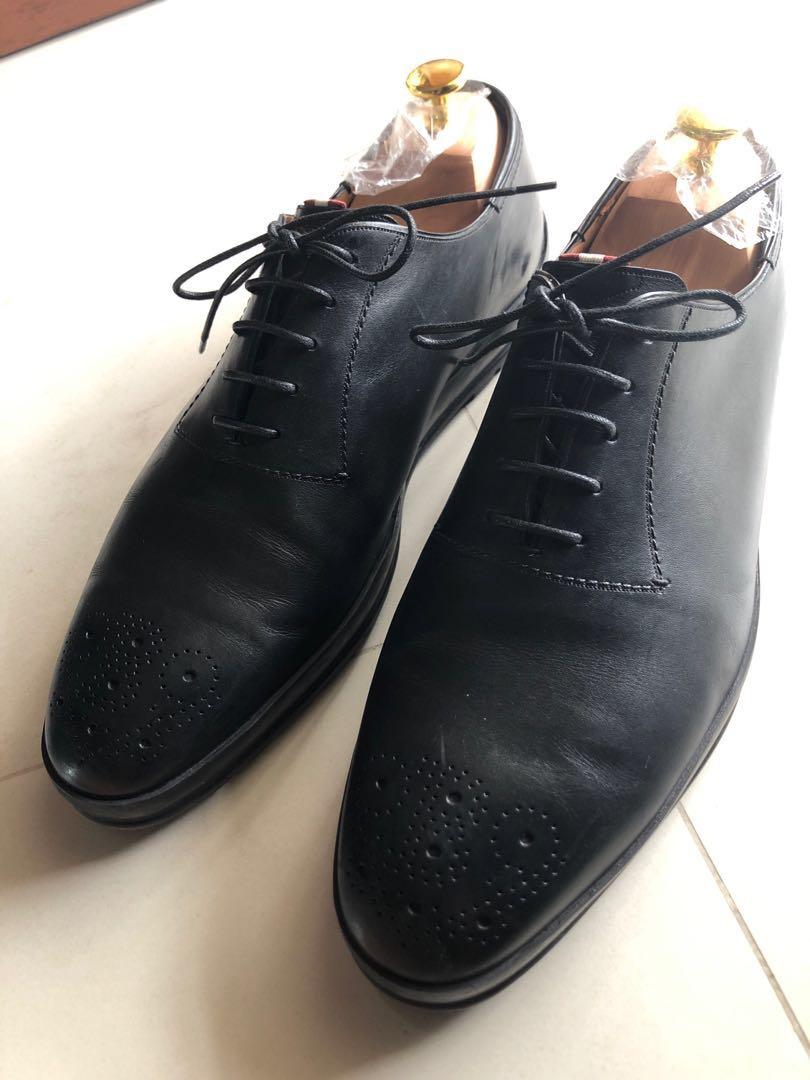 Bally redison leather oxford shoe top