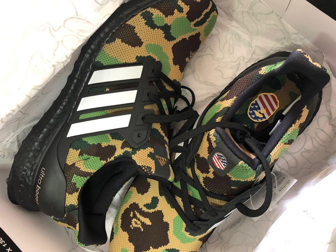 BAPE X ADIDAS ULTRA BOOST, Men's 