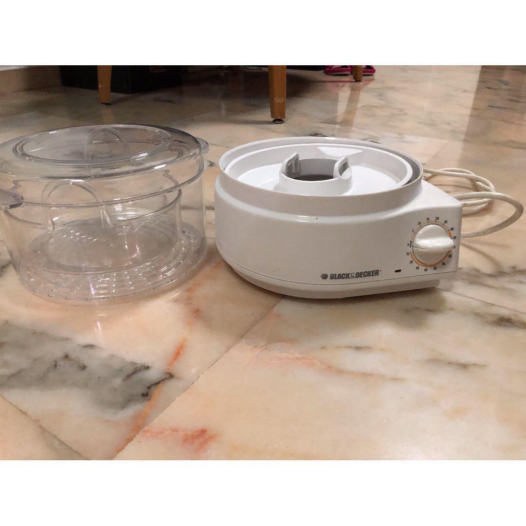 Black and decker hs800 handy steamer plus food steamer and rice shop cooker