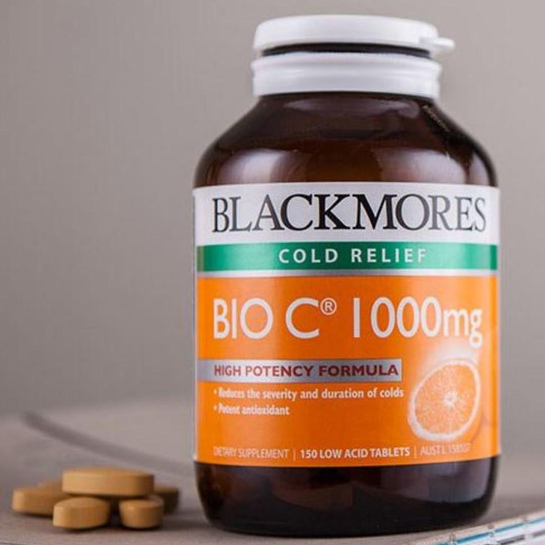Blackmores Bio C 1000mg 150 Tablets Vitamin C Everything Else On Carousell