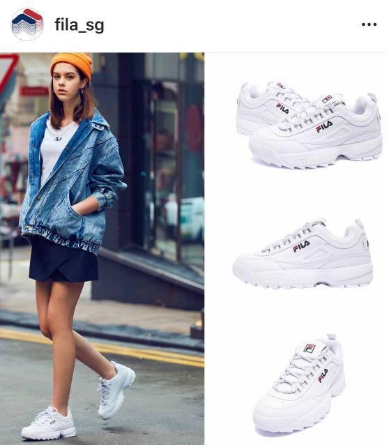 What To Wear With Fila Disruptors Outfit Ideas For Women With Fila ...