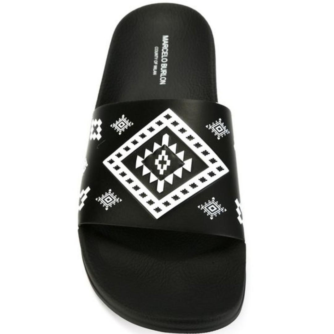 Marcelo burlon slipper cheap