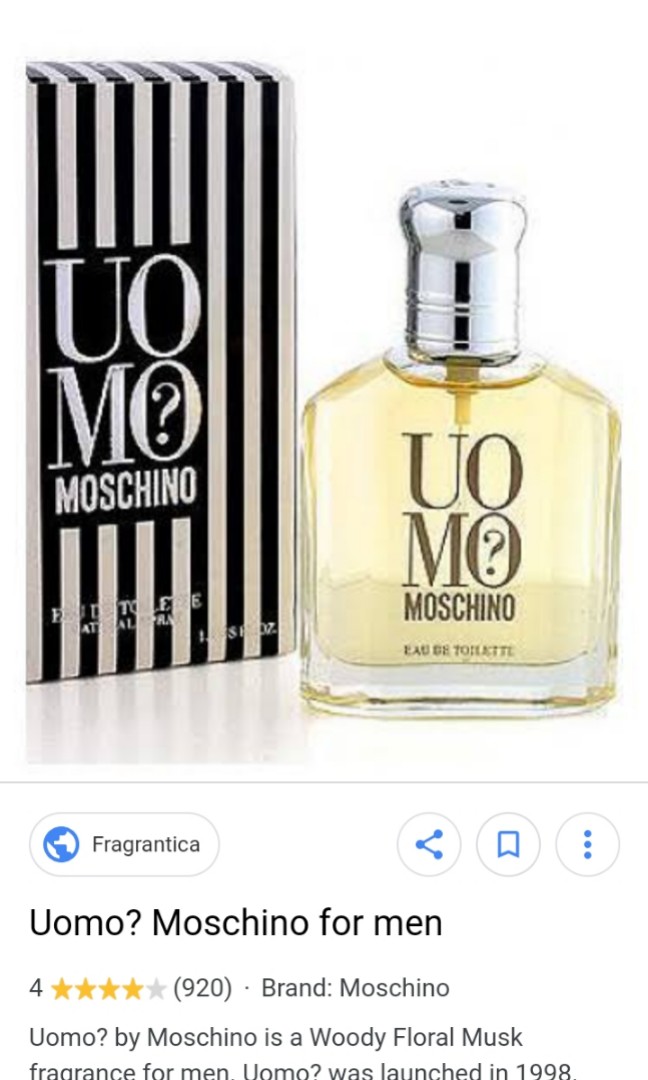 moschino perfume 2019