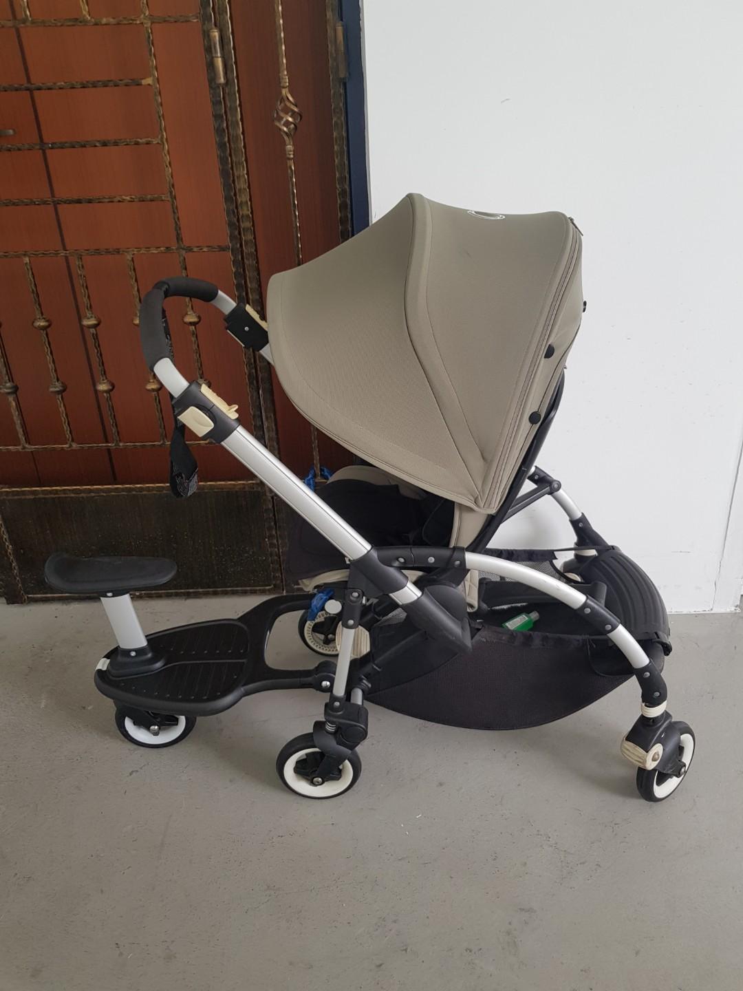 Bugaboo bee with board Babies Kids Going Out Strollers on Carousell