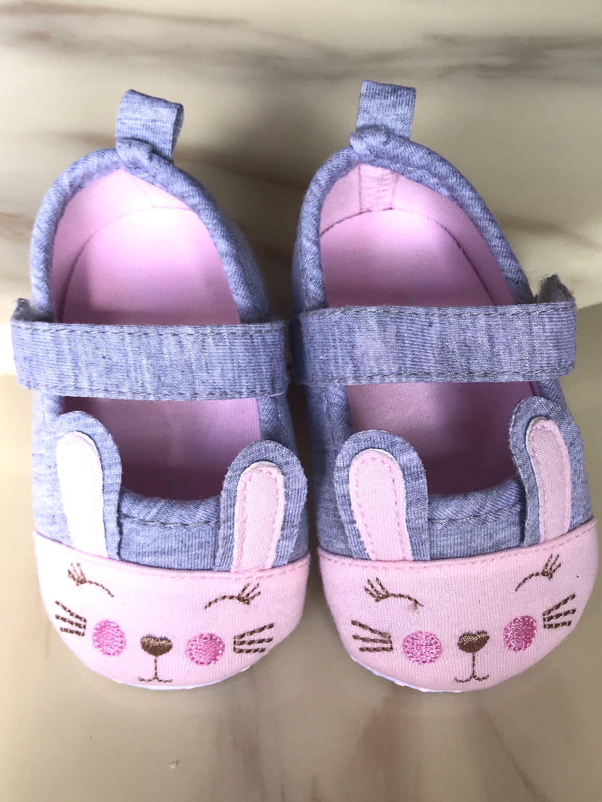 bunny baby shoes