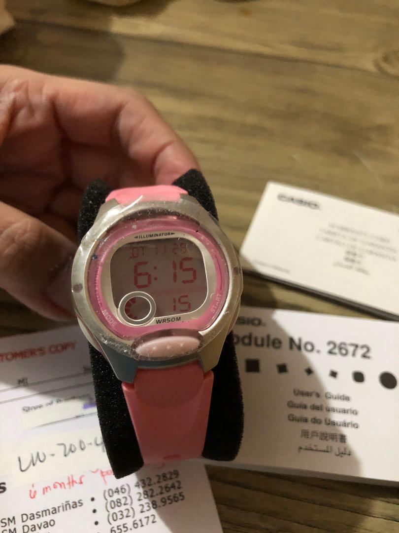 casio 2672 lw200