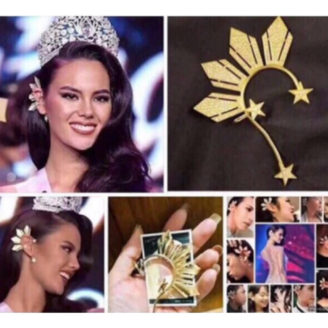 Catriona Gray Philippine Earpiece