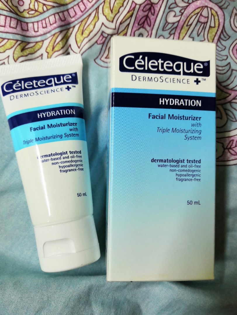 Celeteque Hydration Facial Moisturizer with Triple Moisturizing System
