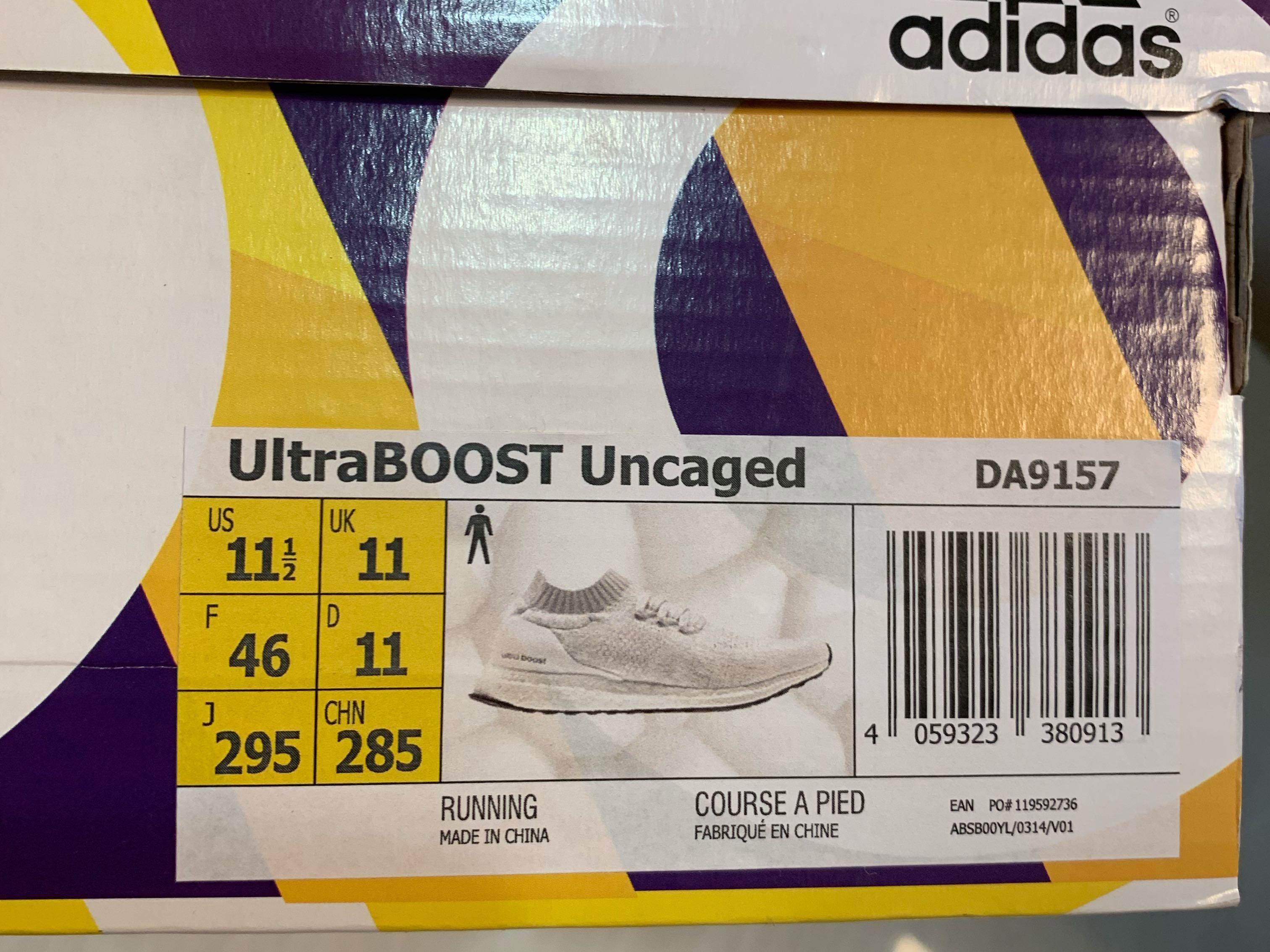 CNY Price drop Brand new Adidas ultraboost uncaged UK11 US11.5