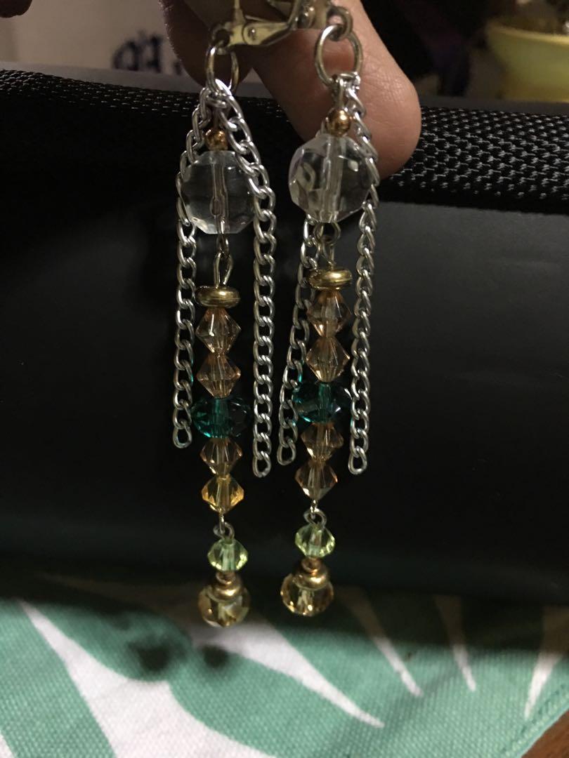 Dangling Fashion EARRINGS (Category: Rings) located in Quezon City. Submitted by geuse (Listing ID 213235971, Image 2). Description: BNew, Dangling Fashion Earrings P75 each + shipping 40 MM/150 provincial PAYMENTS to any money transfers MEET UPS (day & time depends on sellers availability) Tektite Bldng. Ortigas, Megamall, SM North, Trinoma .